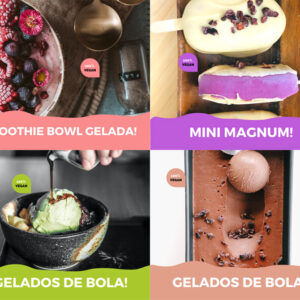 GELADOS VEGANOS SAUDÁVEIS