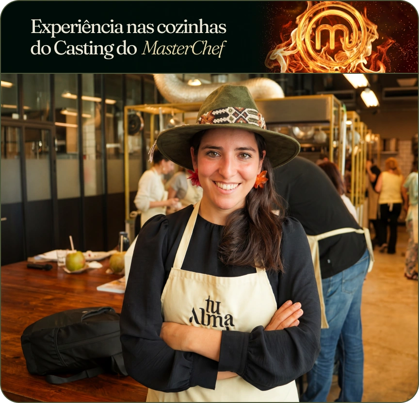 Experiência nas cozinhas do Casting do MasterChef